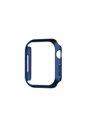 Hard PC Bumper Case Protective Frame [Without Screen Protector] Compatible with Apple Watch Series 7 45mm 41mm Accessories