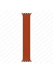 Strap for Apple Watch Band 45mm 41mm 44mm 40mm 42mm 38mm 1:1 Formal Nylon Bracelet iWatch Series 3 4 5 SE 6 7