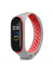 Breathable Strap For Xiaomi Mi Band 4 Silicone Wrist Strap Wristband Bracelet For Xiaomi MiBand 3 4 Miband Replacement Strap