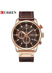 CURREN Fashion Date Quartz Men Watches Luxury Brand Male Chronograph Watch Sport Mens Wrist Watch Hodinky Relogio Masculino