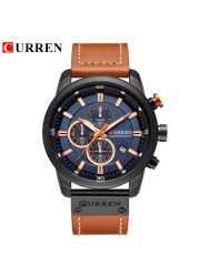 CURREN Fashion Date Quartz Men Watches Luxury Brand Male Chronograph Watch Sport Mens Wrist Watch Hodinky Relogio Masculino