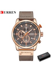 CURREN Fashion Date Quartz Men Watches Luxury Brand Male Chronograph Watch Sport Mens Wrist Watch Hodinky Relogio Masculino