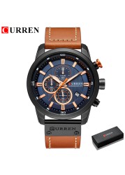 CURREN Fashion Date Quartz Men Watches Luxury Brand Male Chronograph Watch Sport Mens Wrist Watch Hodinky Relogio Masculino