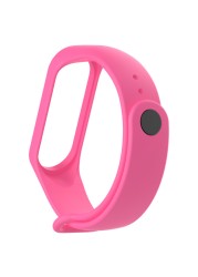 Sport Silicone Women Men Fashion MI Band 4 Strap For Xiaomi Miband 4 Watch Band Free Flim Screen Protector