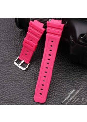 Watch Accessories Resin Strap 16mm For Casio G-SHOCK DW5600 5700 GW5035 5000 Transparent Silicone Men's And Women's Sports Band