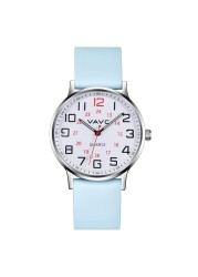 2022 New VAVC Nurse Watches Women Top Brand Women Quartz Water Resistant Solid Leather Sports Watch For Medical Student Doctor Women