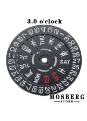 watch movement replacement spare parts stickers calendar date day wheel disk fit 3 o'clock 3.8 o'clock 6.0 o'clock for NH35 NH36