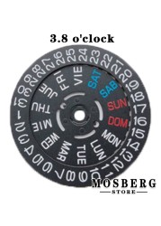 watch movement replacement spare parts stickers calendar date day wheel disk fit 3 o'clock 3.8 o'clock 6.0 o'clock for NH35 NH36