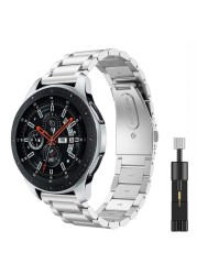 22mm Metal Strap for Samsung Galaxy Watch 3 45mm/Huawei Watch 3 GT3/Amazfit GTR Stainless Steel Strap for 20mm Galaxy Watch 4