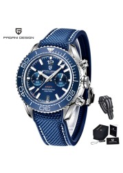 PAGANI New Design Diver Watch Men 10Bar Waterproof Date Watch Sport Watches Top Brand Mens Quartz Wrist Watch Relogio Masculino