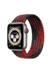 Braided Solo Loop Ring for Apple Watch Iwatch Serie 7 6 5 4 3 2 1 SE 40 41mm 42mm 44mm 45mm Applewatch Strap Bracelet Watchbands