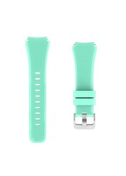 22mm Silicone Band for Samsung Galaxy Watch 46mm Sport Original Strap for Samsung Gear S3 Frontier/Classic Galaxy Watch 3 45mm