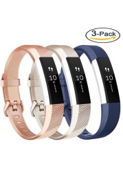 8pcs/6pcs/3pcs Soft Silicone Adjustable Band For Fitbit Alta HR Band Wristband Strap Bracelet For Fibit Alta Watchband