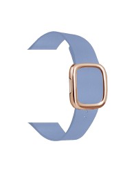 Modern Style Leather Loop Strap for Apple Watch Series 7 6 5 4 3 2 Bands Bracelet for IWatch 38/40/42/44mm Watches Accessories