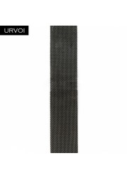 URVOI Mesh Strap for Apple Watch Series 7 6 SE 543 milanese Loop Band for iwatch Stainless Steel Colors Black Silver Blue 4145mm