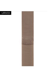 URVOI Mesh Strap for Apple Watch Series 7 6 SE 543 milanese Loop Band for iwatch Stainless Steel Colors Black Silver Blue 4145mm