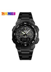 SKMEI-Men's Sport Watch, Men's Wrist Watch, 50m Water Resistant, Digital, Quartz, Dual Time, Military, Climbing & Swimming