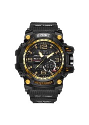 Montre Homme Sport Mens Watches Luxury Brand Designer LED Digital Chronograph Watch for Men Waterproof Wristwatches Reloj