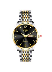 Luxury Mens Watches Business Waterproof Quartz Wrist Watch Stainless Steel Dial Casual Sports Clock Male Clock Relogio Masculino