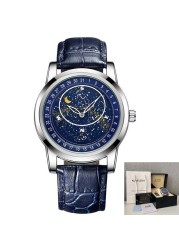 2022 Top Luxury Men's Watches Gypsophila Men Stainless Steel Watch Automatic Mechanical Watch AAA Moon Phase Watches