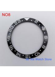 38mm watch strap high quality ceramic bezel insert for 40mm watch case accessories inner diameter 30.5mm