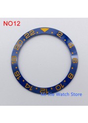 38mm watch strap high quality ceramic bezel insert for 40mm watch case accessories inner diameter 30.5mm