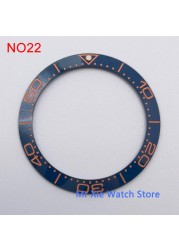 38mm watch strap high quality ceramic bezel insert for 40mm watch case accessories inner diameter 30.5mm