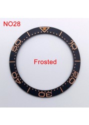 38mm watch strap high quality ceramic bezel insert for 40mm watch case accessories inner diameter 30.5mm