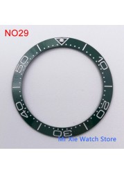 38mm watch strap high quality ceramic bezel insert for 40mm watch case accessories inner diameter 30.5mm