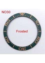 38mm watch strap high quality ceramic bezel insert for 40mm watch case accessories inner diameter 30.5mm