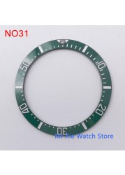 38mm watch strap high quality ceramic bezel insert for 40mm watch case accessories inner diameter 30.5mm