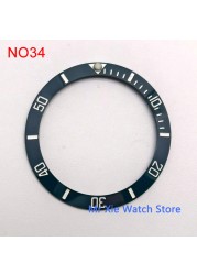 38mm watch strap high quality ceramic bezel insert for 40mm watch case accessories inner diameter 30.5mm