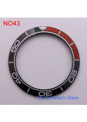 38mm watch strap high quality ceramic bezel insert for 40mm watch case accessories inner diameter 30.5mm