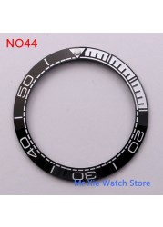 38mm watch strap high quality ceramic bezel insert for 40mm watch case accessories inner diameter 30.5mm