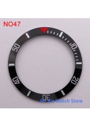 38mm watch strap high quality ceramic bezel insert for 40mm watch case accessories inner diameter 30.5mm