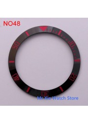 38mm watch strap high quality ceramic bezel insert for 40mm watch case accessories inner diameter 30.5mm