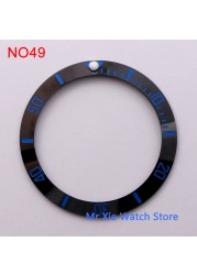 38mm watch strap high quality ceramic bezel insert for 40mm watch case accessories inner diameter 30.5mm