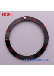 38mm watch strap high quality ceramic bezel insert for 40mm watch case accessories inner diameter 30.5mm