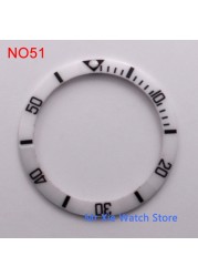 38mm watch strap high quality ceramic bezel insert for 40mm watch case accessories inner diameter 30.5mm