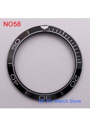 38mm watch strap high quality ceramic bezel insert for 40mm watch case accessories inner diameter 30.5mm