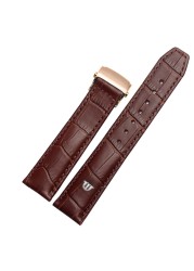 Genuine leather watch strap 20mm 22mm for Maurice Lacroix watchband folding buckle leisure business cowhide bracelet