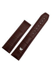 Genuine leather watch strap 20mm 22mm for Maurice Lacroix watchband folding buckle leisure business cowhide bracelet