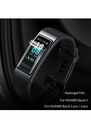 Soft Screen Protectors For Honor Band 5/ Band 5i Band 4 Running Hydrogel Film Anti Scratch Film For Huawei Band 3 4 Pro/3e 4e