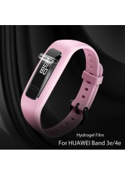 Soft Screen Protectors For Honor Band 5/ Band 5i Band 4 Running Hydrogel Film Anti Scratch Film For Huawei Band 3 4 Pro/3e 4e