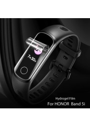 Soft Screen Protectors For Honor Band 5/ Band 5i Band 4 Running Hydrogel Film Anti Scratch Film For Huawei Band 3 4 Pro/3e 4e