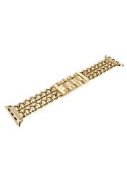 Lady Stainless Steel Watchband for Apple Watch 6SE7 40/44mm Metal Chain Watch Band for iWatch 5 4 3 2 1 38mm 42mm 41mm 45mm