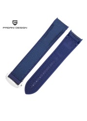 Pagani original design watch band collection wear comfortable stainless steel fashion casual nylon strap safety folding buckle