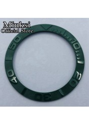 Miuksi 40mm high quality ceramic bezel watch parts fit 43mm watch case for watch sea