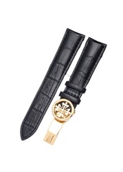 Leather Watch Strap For Patek Philippe Bomb 5167Ax Watch Crocodile Pattern Strap Butterfly Buckle Men And Women 19/20mm 22mm