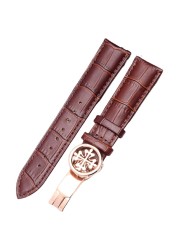 Leather Watch Strap For Patek Philippe Bomb 5167Ax Watch Crocodile Pattern Strap Butterfly Buckle Men And Women 19/20mm 22mm